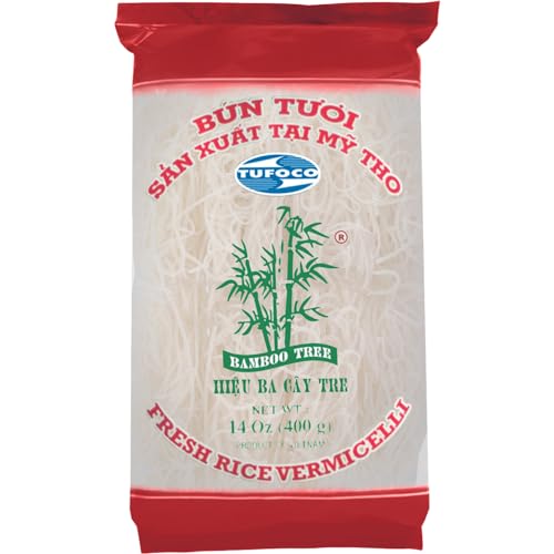 BAMBOO TREE - Frische Reis Vermicelli - 1 X 400 GR von Bamboo Tree