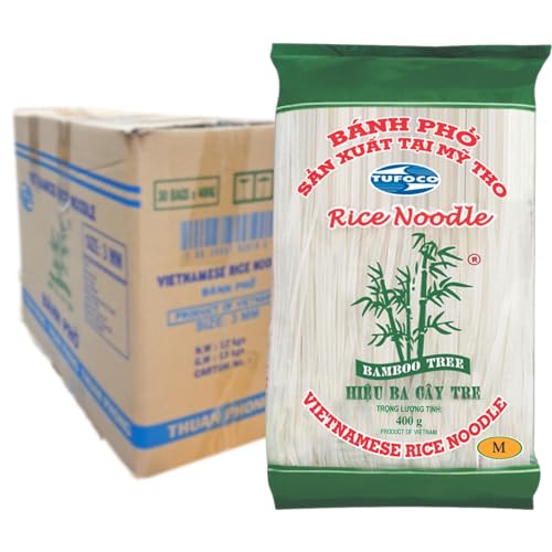 BAMBOO TREE - Reisnudeln 3Mm. - 30 X 400 GR - Multipack von Bamboo Tree