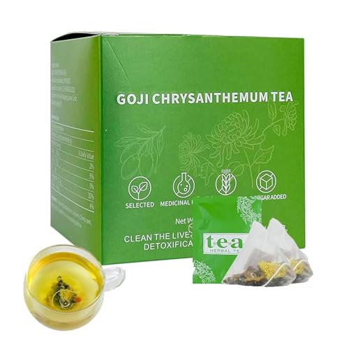 Goji Berry Chrysanthemum Tea, Chrysanthemum Wolfberry Tea - Cleansing Your Liver (1box) von Bamideo