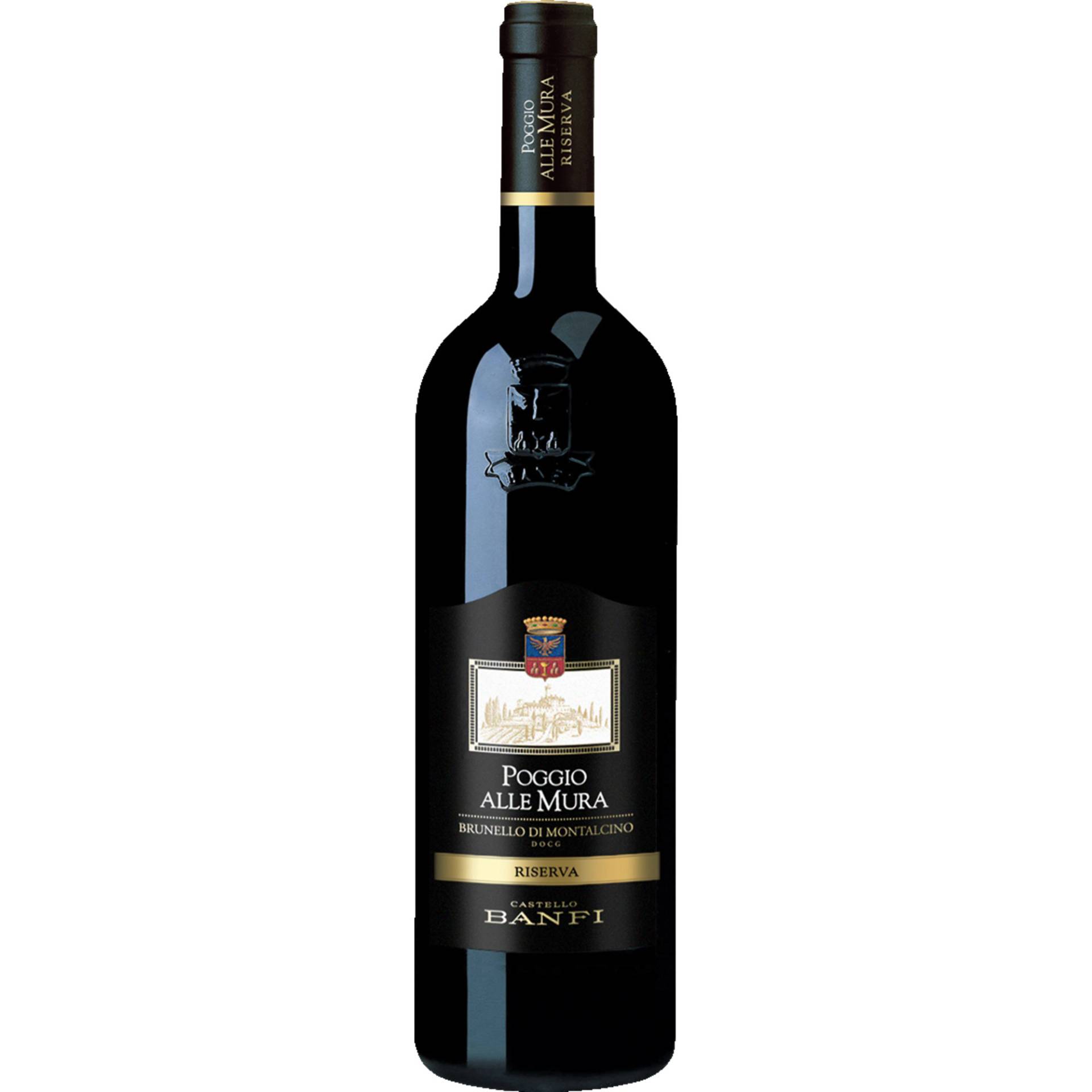 Banfi Poggio alle Mura Brunello Riserva, Brunello di Montalcino Riserva DOCG, Toskana, 2018, Rotwein von Banfi S.A. SRL, Montalcino, Italia