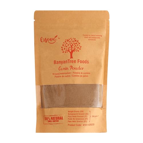 BanyanTree Foods Kreuzkümmel Pulver | Kreuzkümmel gemahlen | Cumin Powder 200g von BanyanTree Foods