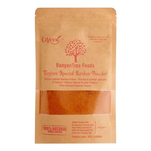 BanyanTree Foods Tanjore Sambar Pulver 100g | Sambar Powder | Sambar Masala | Pure and Natural von BanyanTree Foods