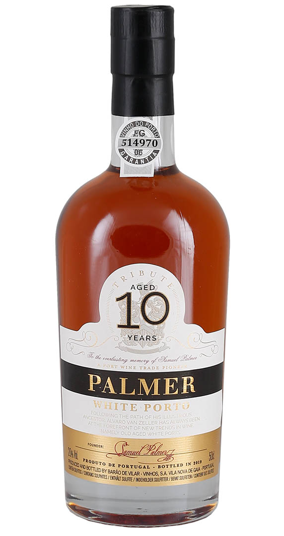 (0,5 L) Palmer 10 Years Old White Port von Palmer