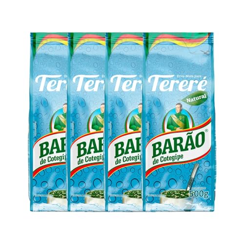Pack Erva-Mate Tereré Natural Barão 4x1-500g von Barão