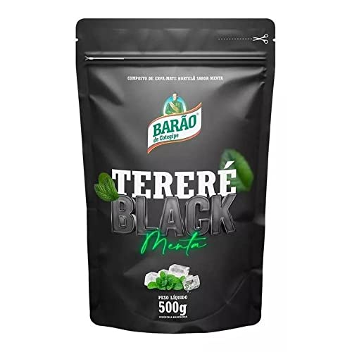 Yerba Mate Barão Tereré Black Menta 500g von Barao