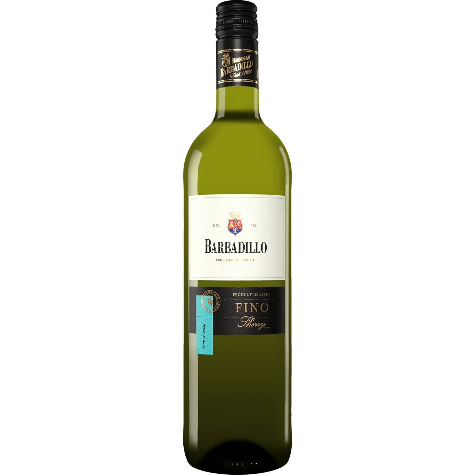 Barbadillo Fino  0.75L 15% Vol. Trocken aus Spanien von Barbadillo