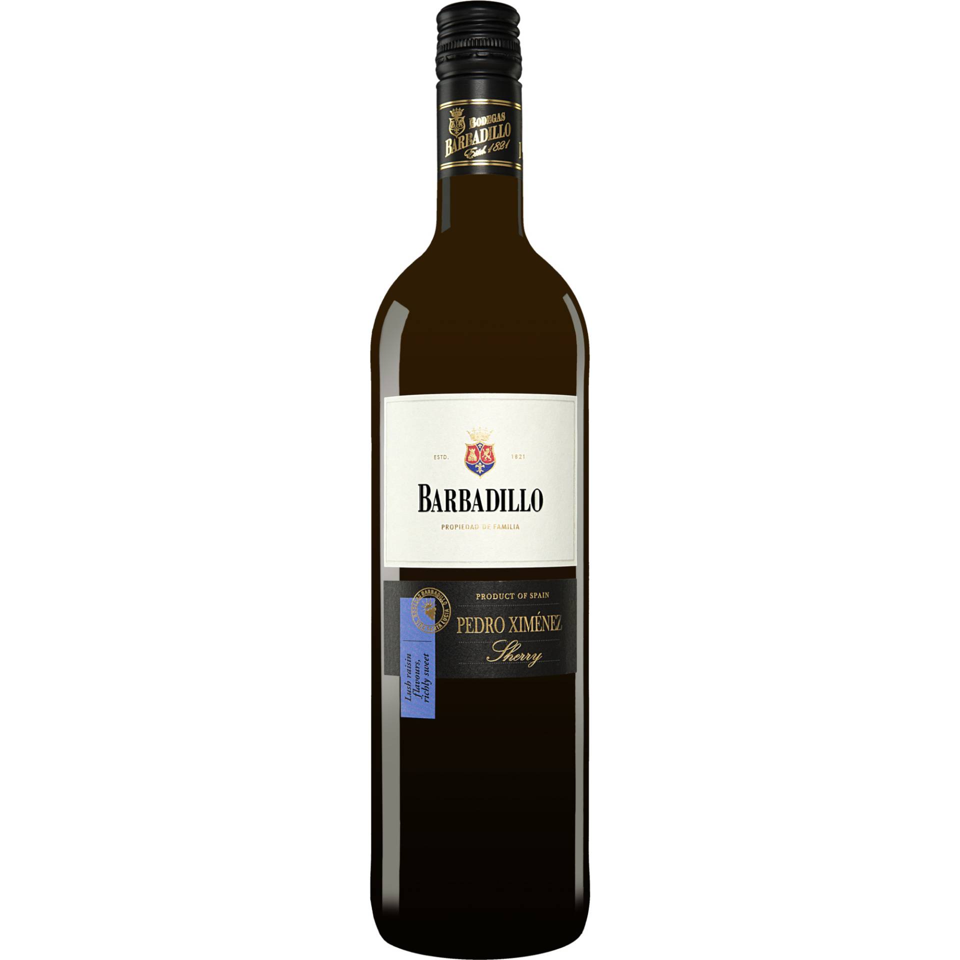 Barbadillo Pedro Ximénez  0.75L 17.5% Vol. Sehr Süß aus Spanien von Barbadillo