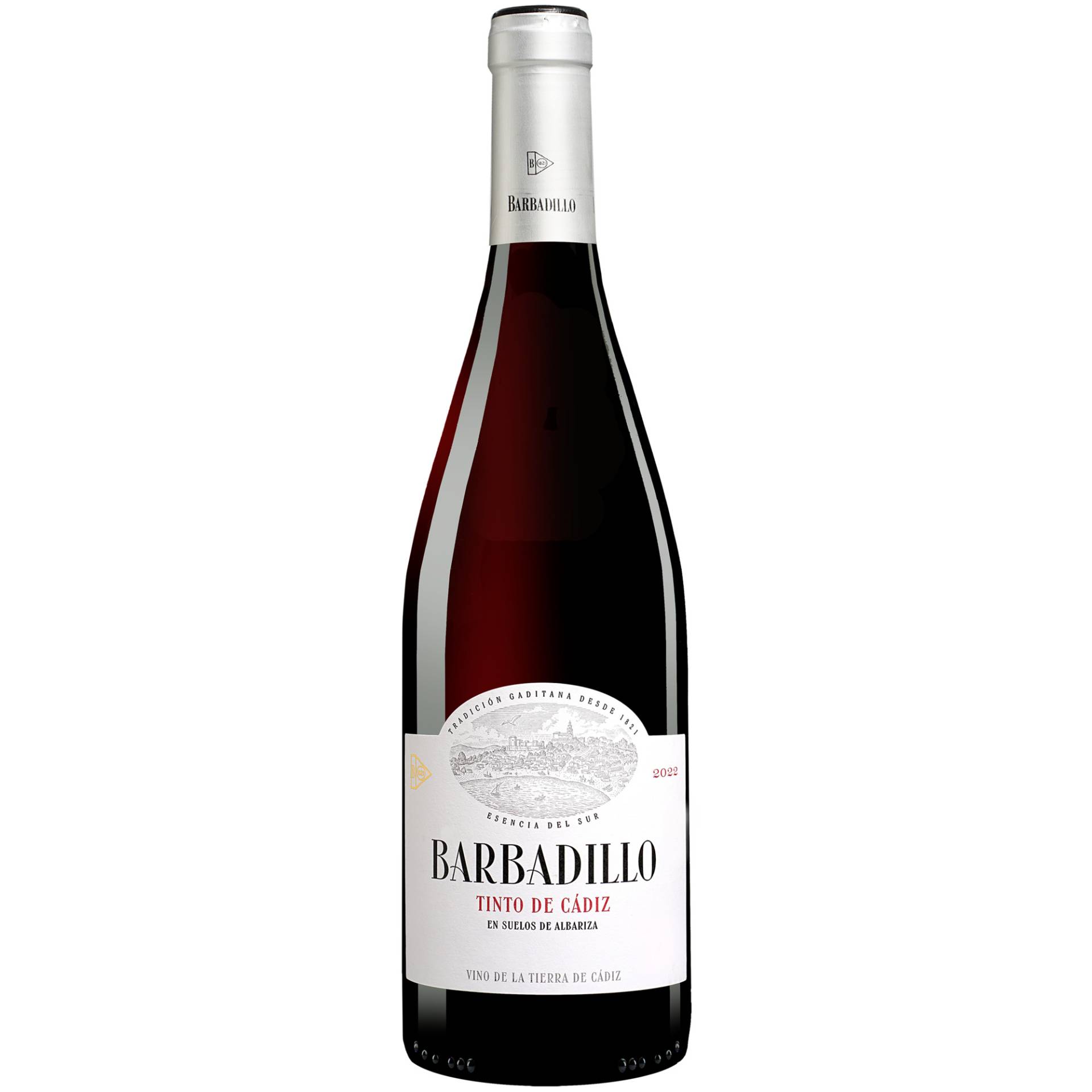Barbadillo Tinto de Cádiz 2022  0.75L 13.5% Vol. Rotwein Trocken aus Spanien von Barbadillo