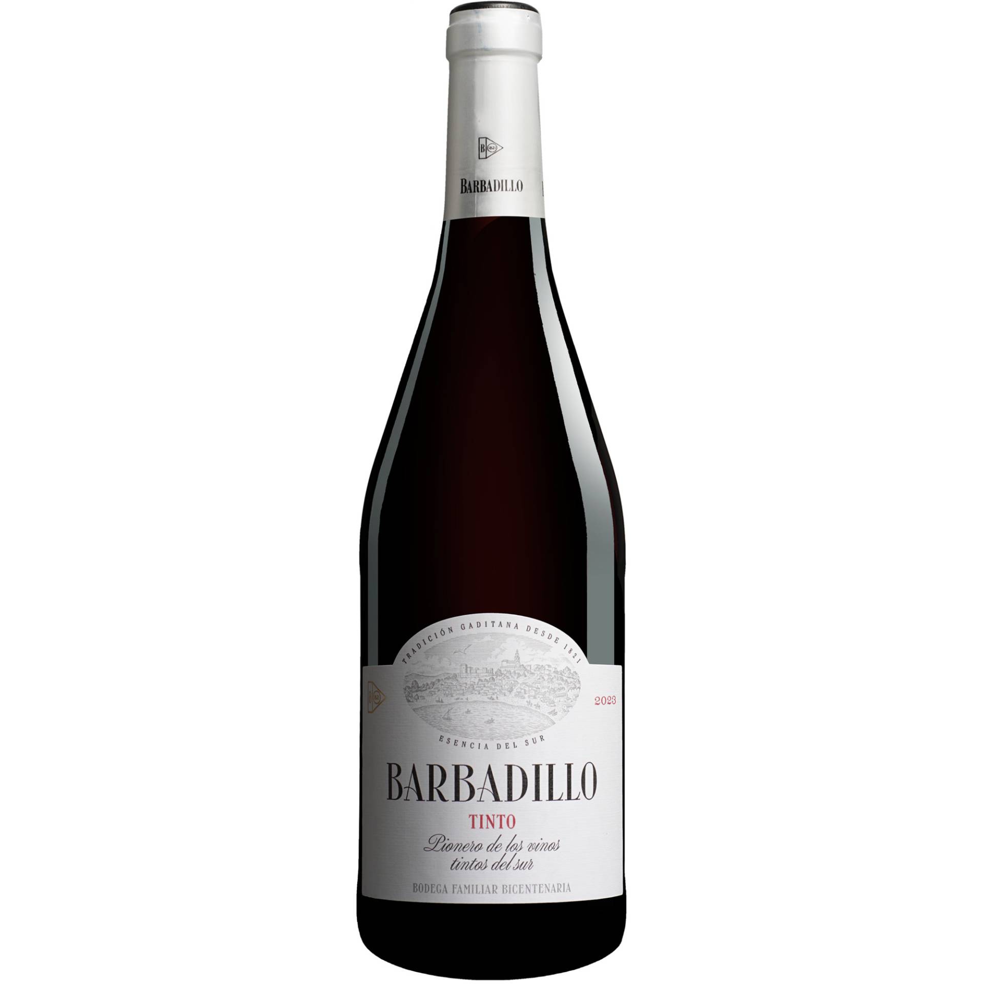 Barbadillo Tinto de Cádiz 2023  0.75L 14% Vol. Rotwein Trocken aus Spanien von Barbadillo