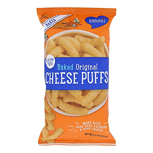 Barbara's Bakery Baked Original Cheese Puffs – Box mit 340 ml – 155 ml von Barbara's Bakery