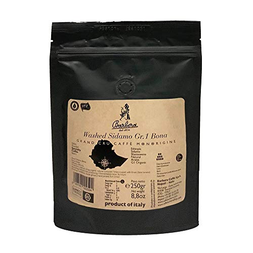 Caffè Barbera - Sidamo Gr.1 Bona - Single Origin - Ganze Bohnen - 250g von Barbera