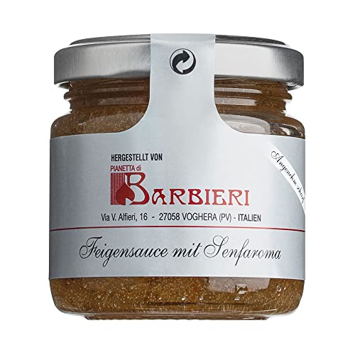 Feigen-Senf-Sauce, Fruchtanteil von 45% (1 x 120 g) von Barbieri