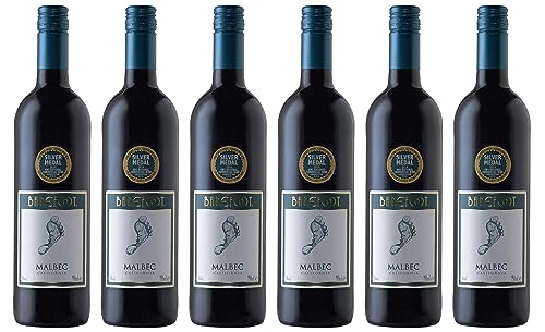 Barefoot Malbec Trocken (6 x 0.75 l) von Barefoot