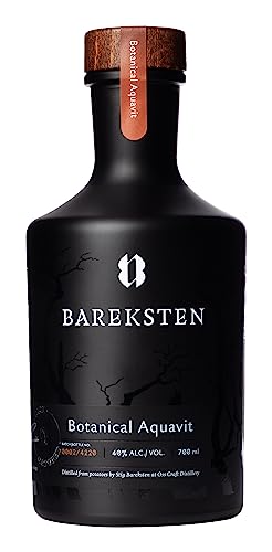 Bareksten | Botanical Aquavit | 700 ml | norwegisches Aquavit | aus Kartoffeln destilliert | gereift in Oloroso-Sherryfässern | Silber beim San Francisco World Spirits Competition 2020 von Bareksten