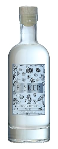 Bareksten | Elsker London Dry Gin | Hergestellt in Norwegen aus natürlichen Zutaten | 1x 70cl | 37,5% Vol. | Zuckerfrei | Glutenfrei von Bareksten