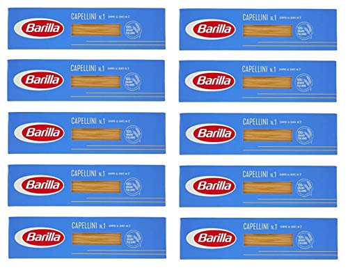 10x Pasta Barilla Capellini Nr. 1 italienisch Nudeln 500 g pack spaghetti von Barilla