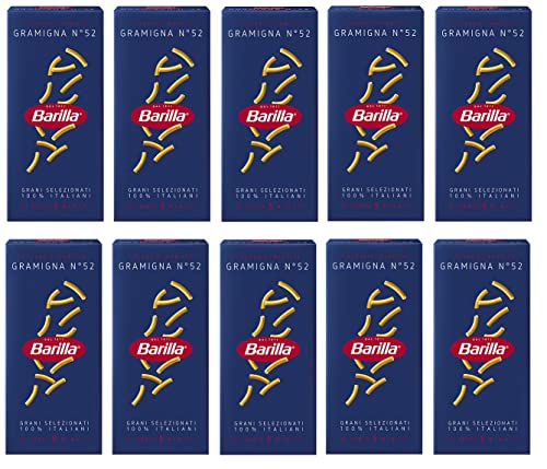 10x Pasta Barilla Gramigna Nr. 52 italienisch Nudeln 500 g pack von Barilla