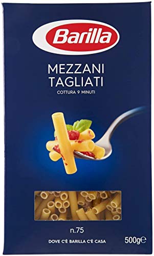 10x Pasta Barilla Mezzani tagliati Nr. 75 italienisch Nudeln 500 g pack von Barilla