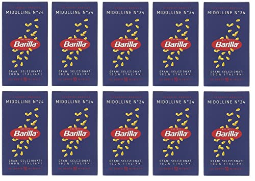 10x Pasta Barilla midolline Nr. 24 italienisch Nudeln 500 g pack von Barilla