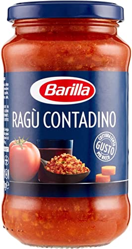 12x Barilla Ragù Contadino Pastasaucen tomatensauce mit Rotwein 400g aus italien von Barilla