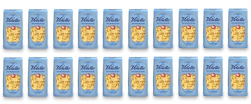 20x Voiello La Pasta Mista n°126 Pasta 100% Italienischer Weizen 500g Teigwaren aus Hartweizengrieß Bronze-Zeichnung von Barilla