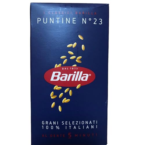 24x Pasta Barilla Puntine Nr. 23 italienisch Nudeln 500 g pack von Barilla