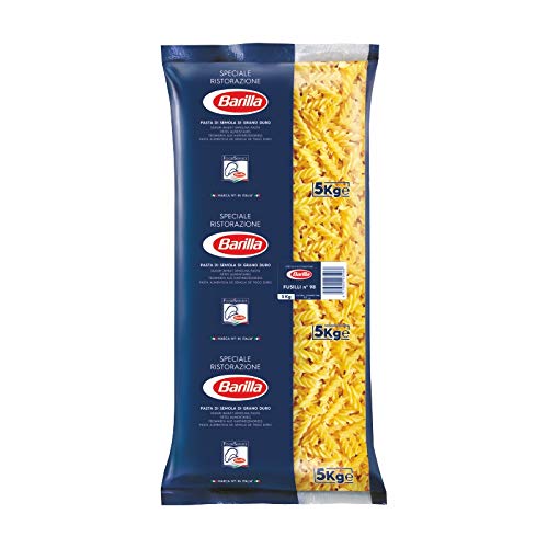 2x Barilla - Fusilli n.98 (5kg) von Barilla