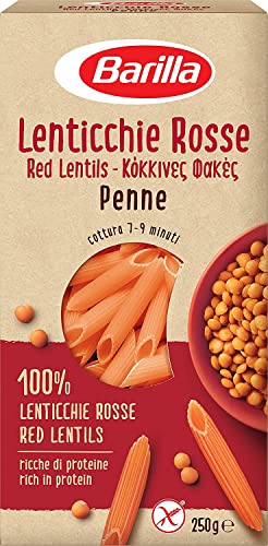 3x Barilla Penne di Lenticchie Rosse Senza Glutine Von Roten Linsen Glutenfrei 250g von Barilla