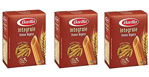 3x Pasta Barilla penne rigate integrali Vollkorn italienisch Nudeln 500 g von Barilla