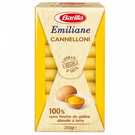 Barilla Emiliane cannelloni all'uovo Nudeln mit ei 250g von Barilla