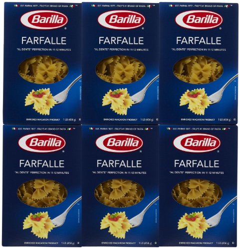 Barilla Farfalle, 473 ml, 6 Stück von Barilla