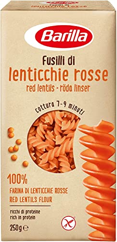 Barilla Fusilli di Lenticchie Rosse Senza Glutine Von Roten Linsen Glutenfrei 250g von Barilla