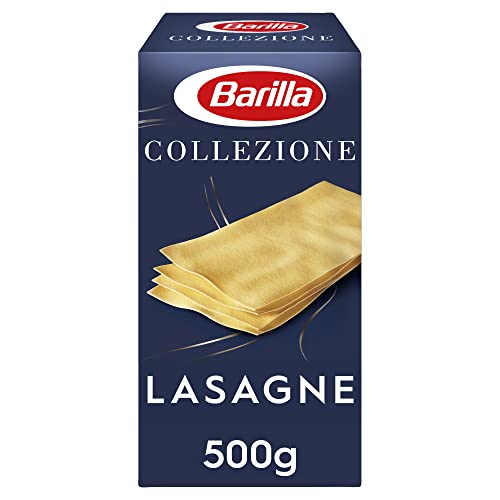 Barilla Hartweizen Pasta Collezione Lasagne – 5er Pack (5x500g) von Barilla