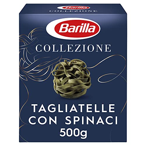 Barilla Hartweizen Pasta Collezione Tagliatelle con Spinaci, (1 x 500 g) von Barilla