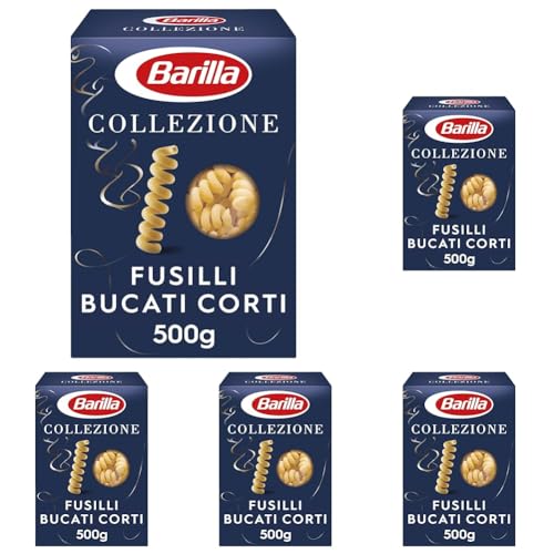 Barilla Pasta Collezione Fusilli Bucati Corti, (1 x 500 g) (Packung mit 5) von Barilla