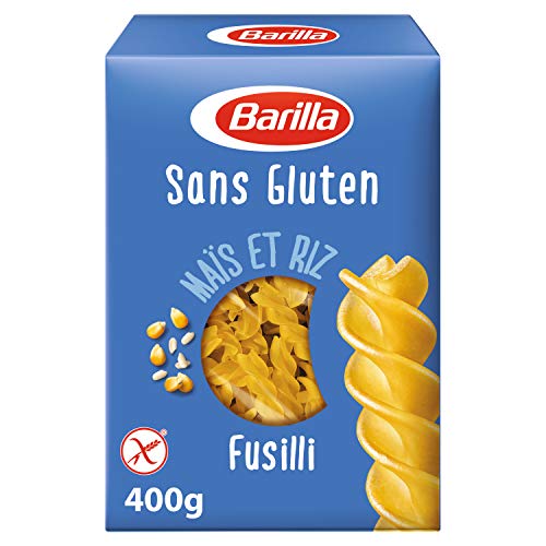 Barilla Pasta Fusilli glutenfrei aus Reis und Mais – 7er Pack (7x400g) von Barilla