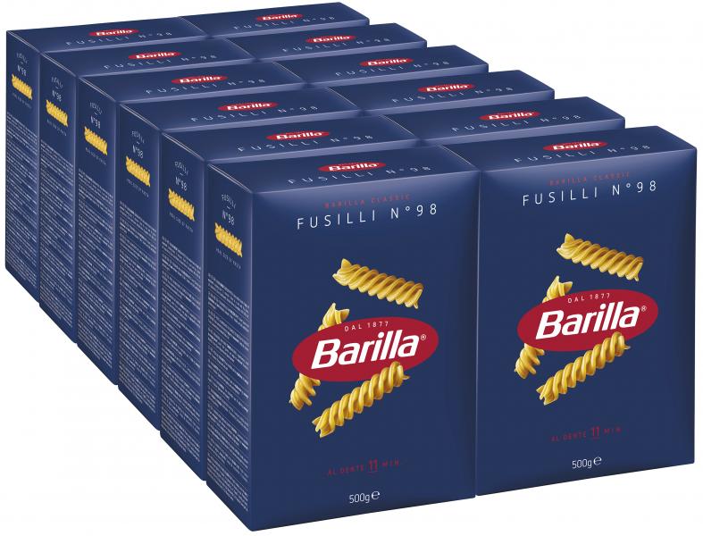 Barilla Pasta Nudeln Fusilli No 98 von Barilla