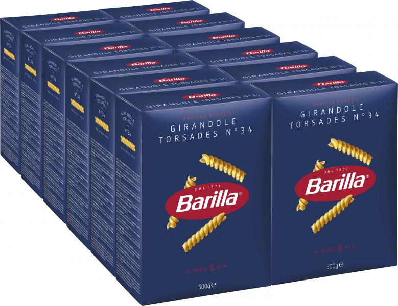 Barilla Pasta Nudeln Girandole No 34 von Barilla