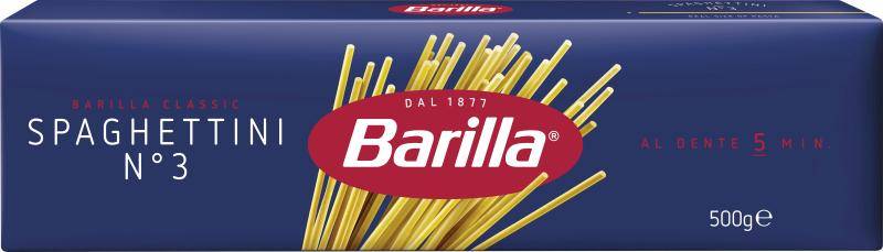 Barilla Pasta Nudeln Spaghettini No 3 von Barilla