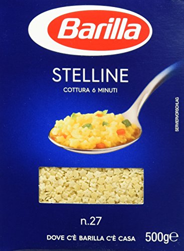 Barilla Pasta Nudeln Stelline, 6er Pack (6 x 500 g) von Barilla