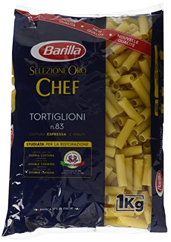 Barilla Pasta Selezione Oro Chef Tortiglioni n. 83, 3er Pack (3 x 1 kg) von Barilla