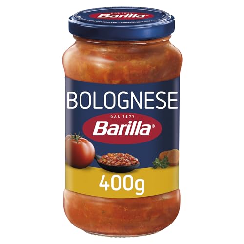 Barilla Pastasauce Bolognese – Bolognese-Sauce 1 Glas (1x400g) von Barilla