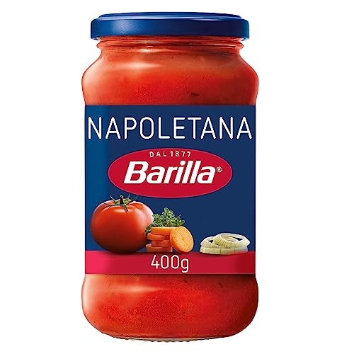 Barilla Pastasauce Napoletana – Italienische Sauce 1 Glas (1x400g) von Barilla