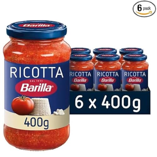 Barilla Pastasauce Ricotta – 6er Pack (6 x 400g) von Barilla