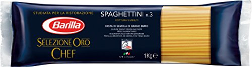 Barilla Selezione Oro Chef Spaghettini n. 3, 12er Pack (12 x 1kg) von Barilla