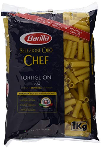 Barilla Selezione Oro Chef Tortiglioni n. 83, 9er Pack (9 x 1 kg) von Barilla