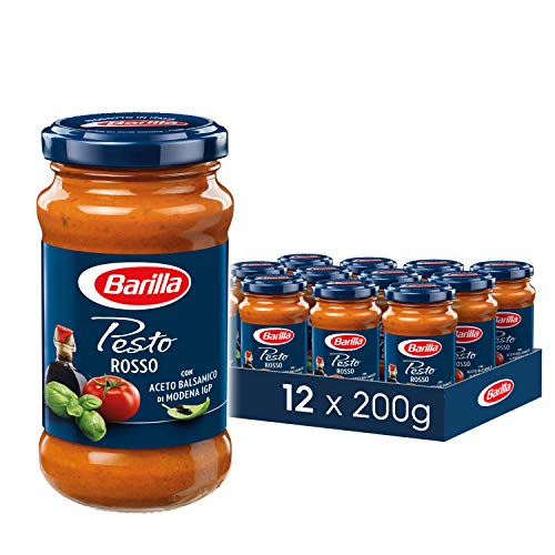 Barilla rotes Pesto Rosso, 12er Pack (12x200 g) von Barilla