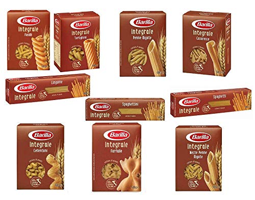 TESTPAKET Pasta Barilla integrali Vollkorn italienisch Nudeln ( 10 x 500g ) von Barilla