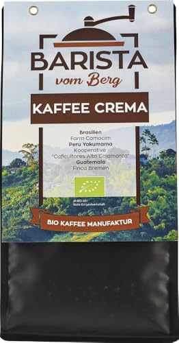 Bio Cafe Crema von Barista vom Berg