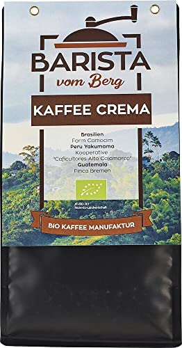 Bio Cafe Crema von Barista vom Berg